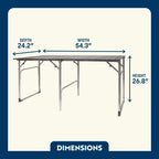 Slim-Fold Slim-Fold Table - Choice 196 - Slim-Fold Outdoor Cook Station with Storage Shelves Detail
