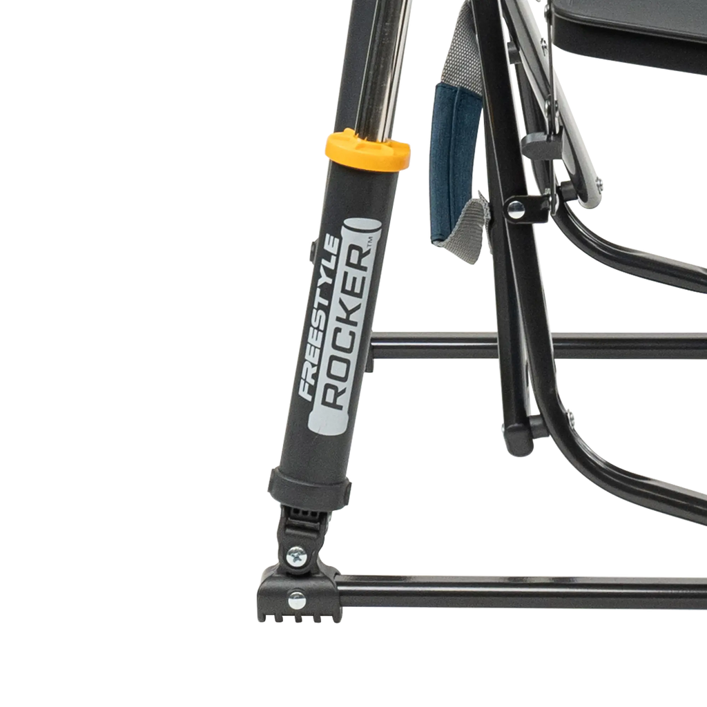Heavy-Duty Freestyle Freestyle Rocker with Side Table - Choice 853 - RoadTrip Rocker Smooth Motion Camp Chair Detail