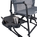 Heavy-Duty Freestyle Freestyle Rocker with Side Table - Choice 853 - RoadTrip Rocker Smooth Motion Camp Chair Detail