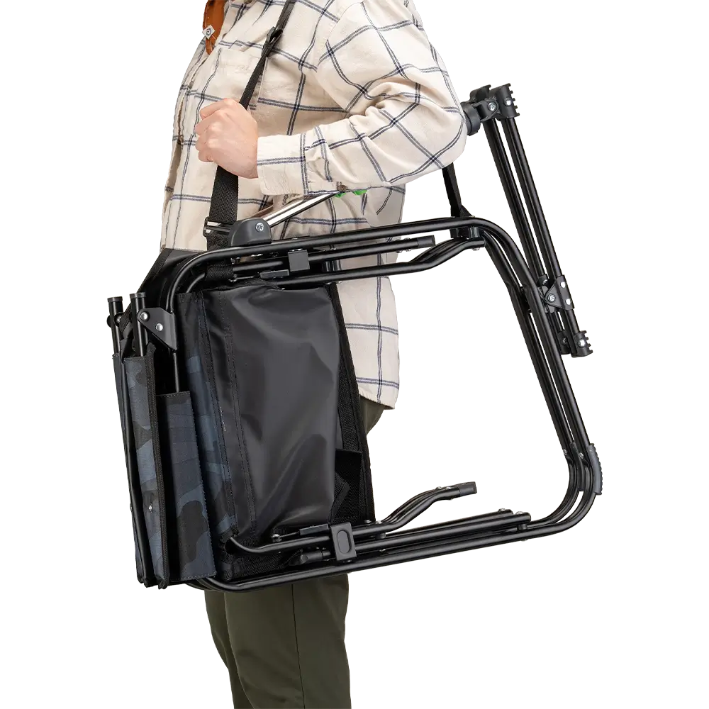 Smooth Motion Stowaway Rocker - Choice 794 - Freestyle Rocker Portable Outdoor Folding Chair Detail