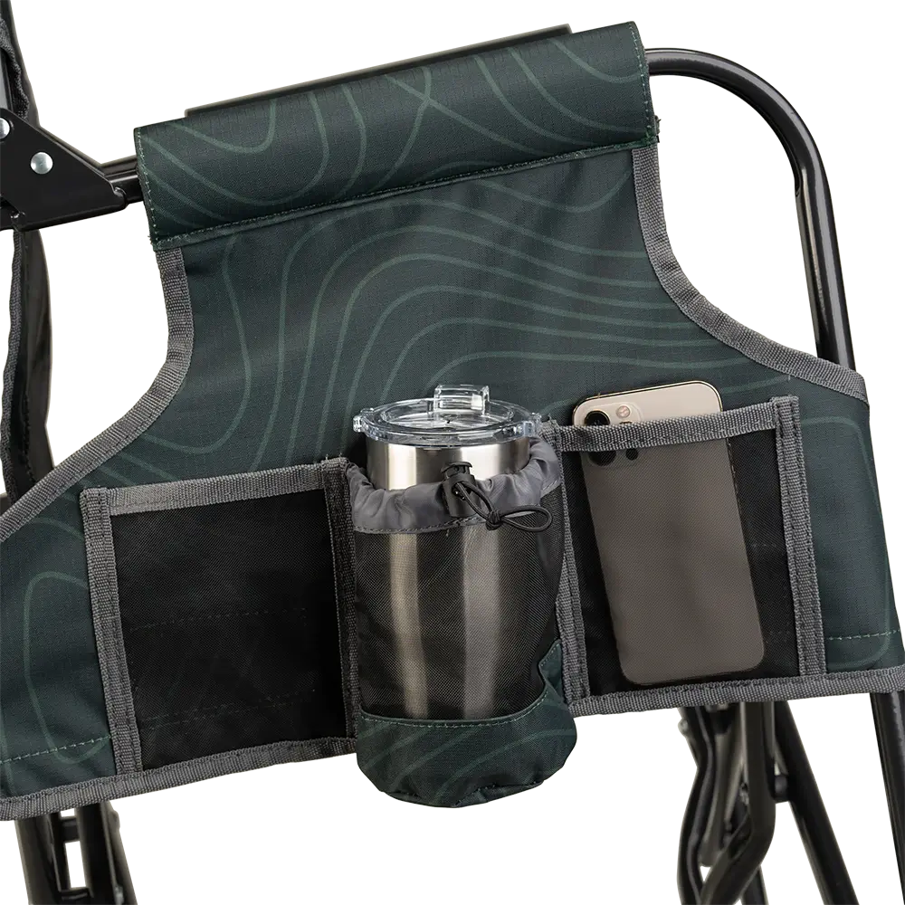 Smooth Motion Stowaway Rocker - Choice 794 - Freestyle Rocker Portable Outdoor Folding Chair Detail