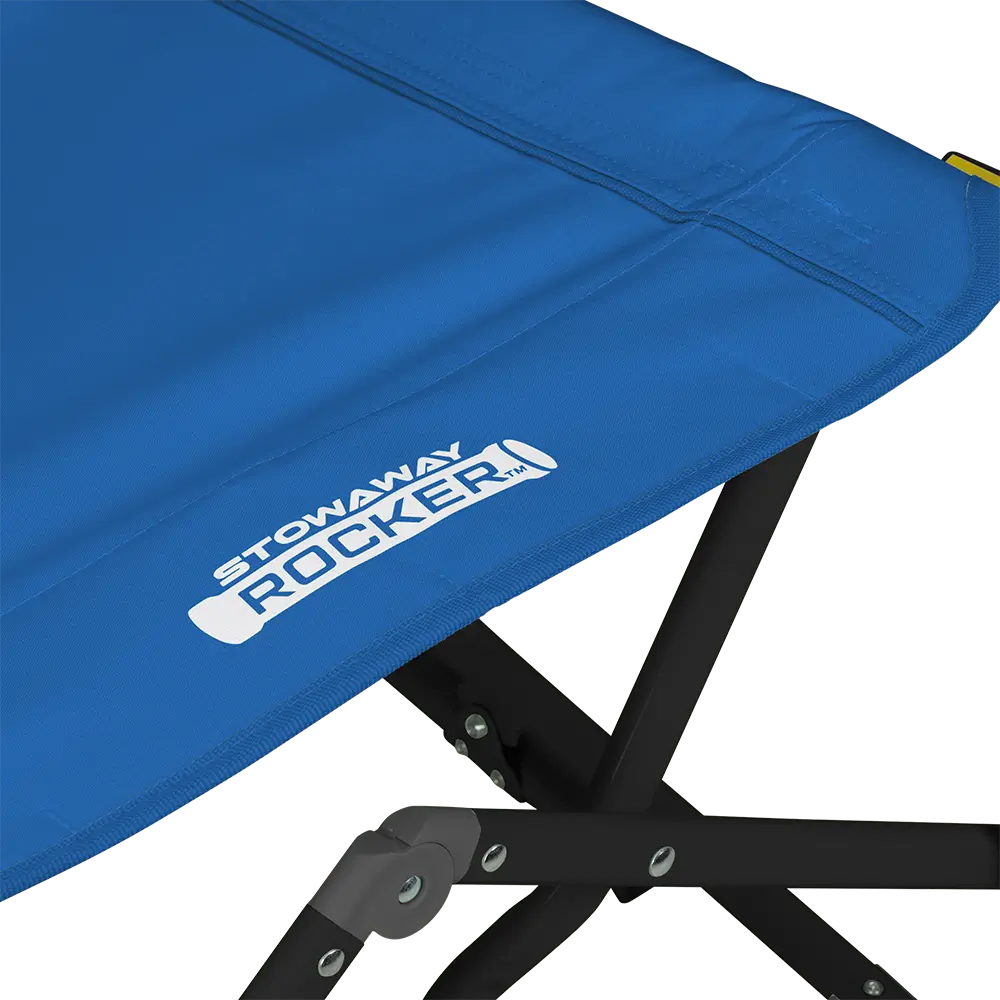 Smooth Motion Stowaway Rocker - Choice 794 - Freestyle Rocker Portable Outdoor Folding Chair Detail