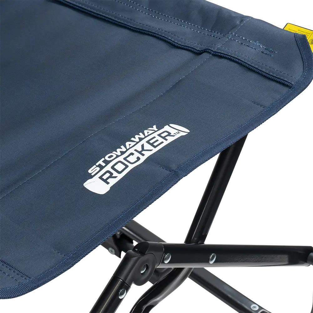 Smooth Motion Stowaway Rocker - Choice 794 - Freestyle Rocker Portable Outdoor Folding Chair Detail