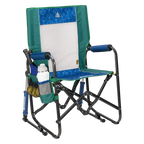 Smooth Motion Stowaway Rocker - Choice 794 - Freestyle Rocker Portable Outdoor Folding Chair - Pickleball Green