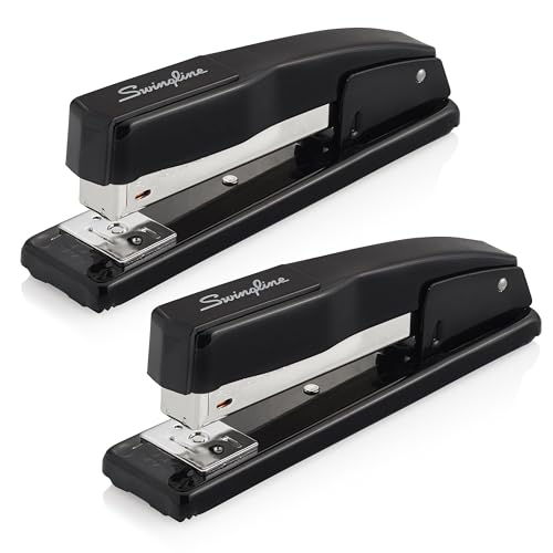 Modern Swingline Commercial Stapler, 20 Sheet Capacity, Jam Free, Metal, 2 for Daily Use