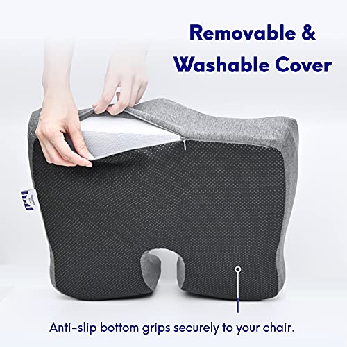 Classic Cushion Lab Patented Pressure Relief Seat Cushion for Long Sitting for Daily Use