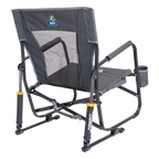 Patented Spring-Action FirePit Rocker - Choice 737 - RoadTrip Rocker Smooth Motion Camp Chair Detail