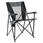 Lightweight Messenger Eazy Chair - Choice 976 - Space-Saving Micro-Folding Chair for Backpacking - Black