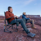 Patented Spring-Action FirePit Rocker - Choice 737 - RoadTrip Rocker Smooth Motion Camp Chair Detail