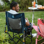 Smooth Motion Stowaway Rocker - Choice 794 - Freestyle Rocker Portable Outdoor Folding Chair Detail
