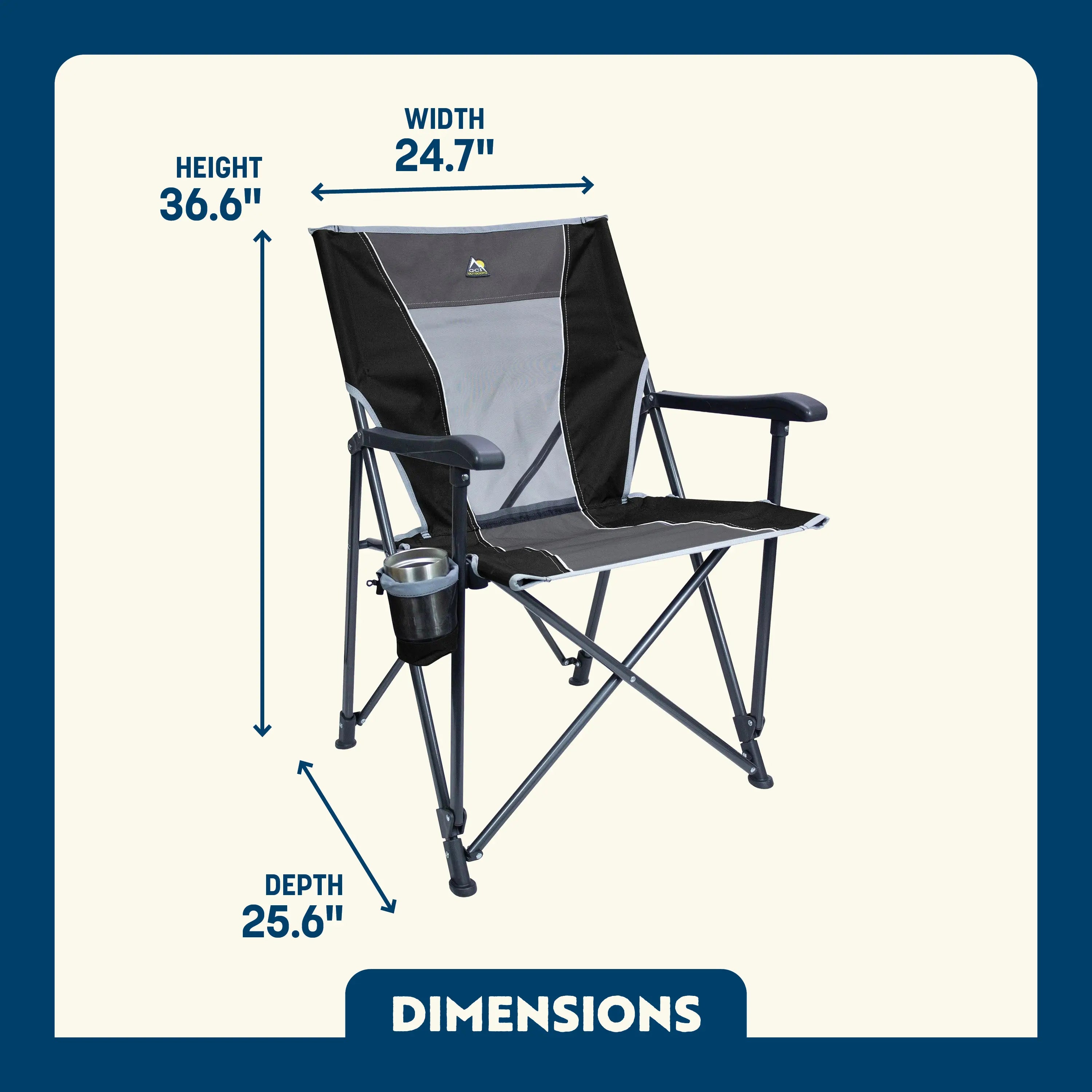 Lightweight Messenger Eazy Chair - Choice 976 - Space-Saving Micro-Folding Chair for Backpacking Detail