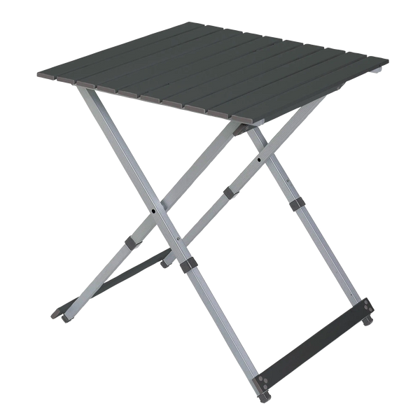 Heat-Resistant Compact Camp Table 25 - Choice 214 - Slim-Fold Outdoor Cook Station with Storage Shelves - Default Title