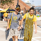 Smooth Motion College Comfort Pro Rocker - Iowa Hawkeyes - Choice 249 - Freestyle Rocker Portable Outdoor Folding Chair Detail