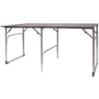 Slim-Fold Slim-Fold Table - Choice 196 - Slim-Fold Outdoor Cook Station with Storage Shelves - Default Title
