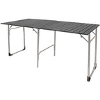 Heavy-Duty Grilling Slim-Fold Table XL - Choice 651 - Master Outdoor Kitchen Station for Tailgating & BBQ - Default Title