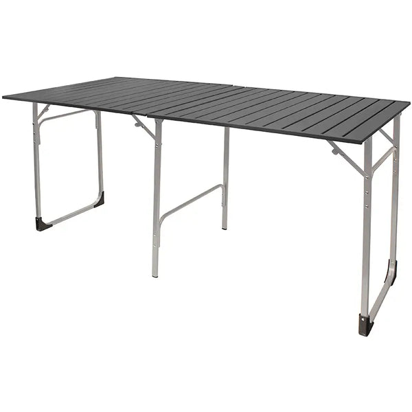 Heavy-Duty Grilling Slim-Fold Table XL - Choice 651 - Master Outdoor Kitchen Station for Tailgating & BBQ - Default Title