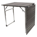 Heavy-Duty Grilling Slim-Fold Table XL - Choice 651 - Master Outdoor Kitchen Station for Tailgating & BBQ Detail