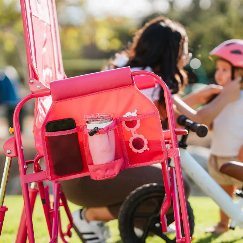 Smooth Motion Stowaway Rocker - Choice 794 - Freestyle Rocker Portable Outdoor Folding Chair Detail