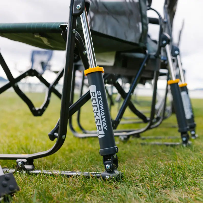 Smooth Motion Stowaway Rocker - Choice 794 - Freestyle Rocker Portable Outdoor Folding Chair Detail