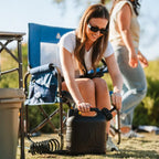 Smooth Motion Stowaway Rocker - Choice 794 - Freestyle Rocker Portable Outdoor Folding Chair Detail
