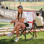 Smooth Motion Stowaway Rocker - Choice 794 - Freestyle Rocker Portable Outdoor Folding Chair Detail