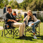Smooth Motion Stowaway Rocker - Choice 794 - Freestyle Rocker Portable Outdoor Folding Chair Detail