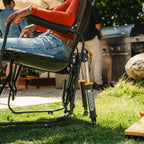 Smooth Motion Stowaway Rocker - Choice 794 - Freestyle Rocker Portable Outdoor Folding Chair Detail