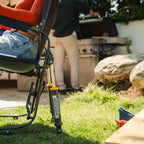 Smooth Motion Stowaway Rocker - Choice 794 - Freestyle Rocker Portable Outdoor Folding Chair Detail