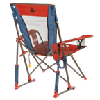 Heavy-Duty Freestyle Comfort Pro Rocker - USA Anniversary Deluxe - Choice 424 - RoadTrip Rocker Smooth Motion Camp Chair Detail