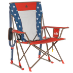 Heavy-Duty Freestyle Comfort Pro Rocker - USA Anniversary Deluxe - Choice 424 - RoadTrip Rocker Smooth Motion Camp Chair - Default Title