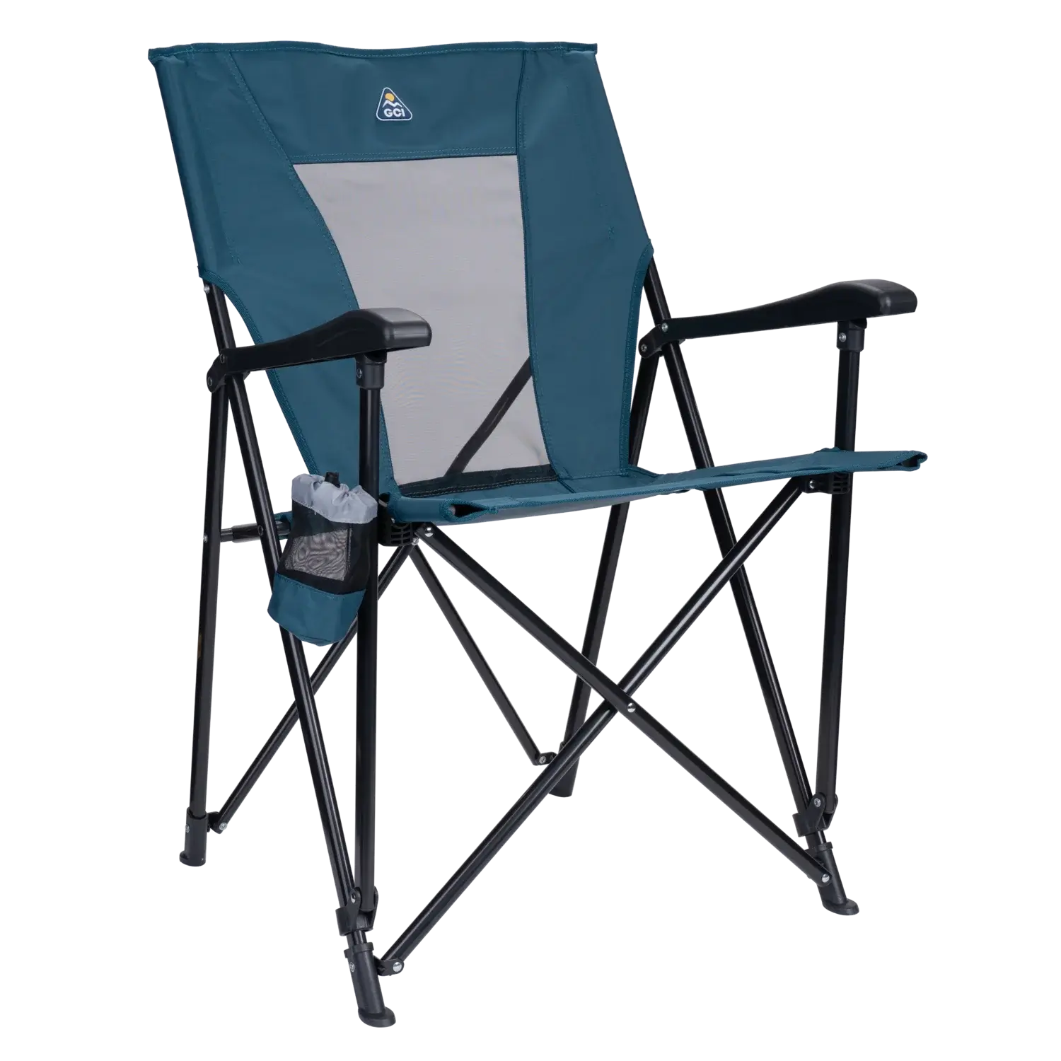 Lightweight Messenger Eazy Chair - Choice 976 - Space-Saving Micro-Folding Chair for Backpacking - Teal