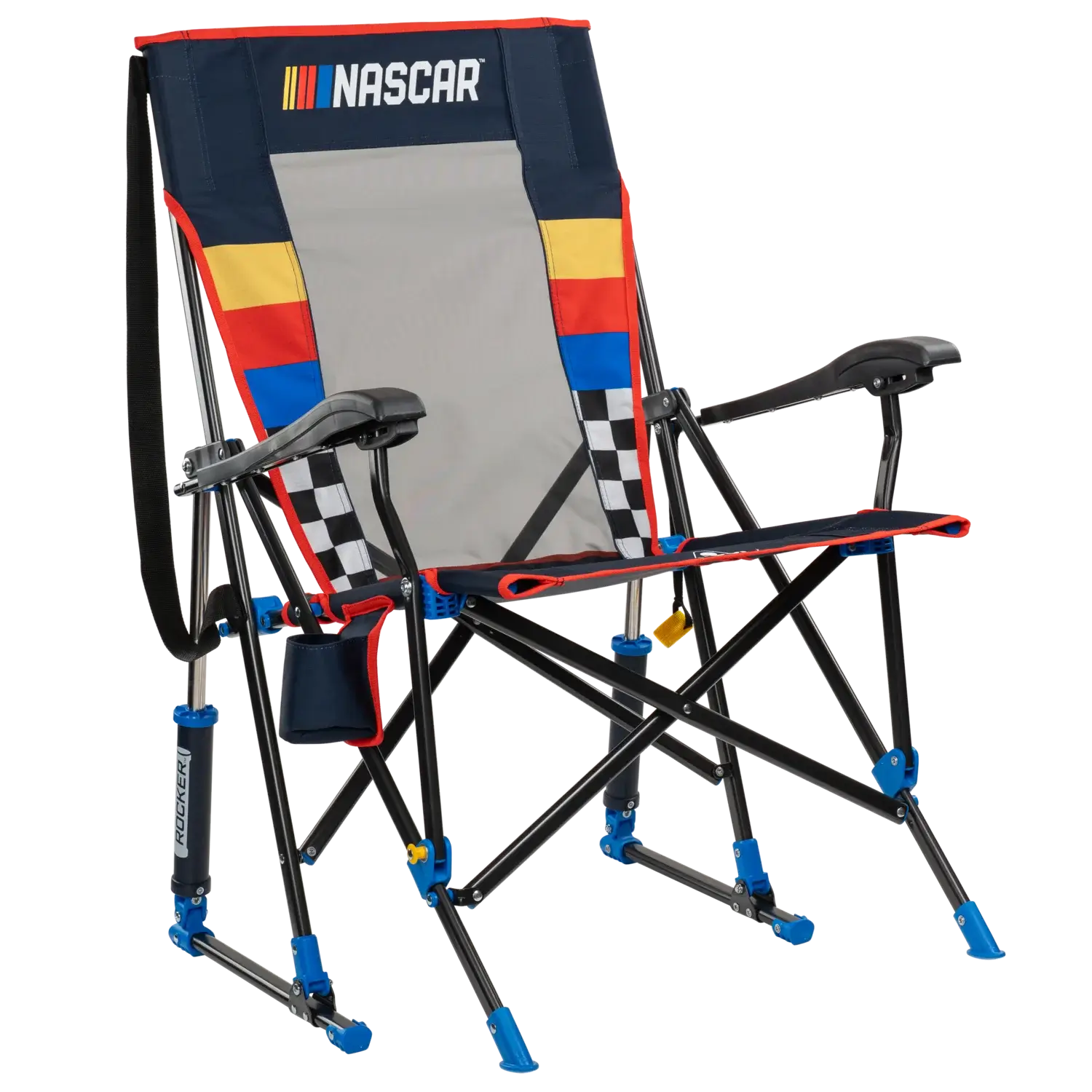 Heavy-Duty Freestyle RoadTrip Rocker - NASCAR For Him - Choice 453 - Heavy-Duty Kickback Rocker with Beverage Holder - Default Title