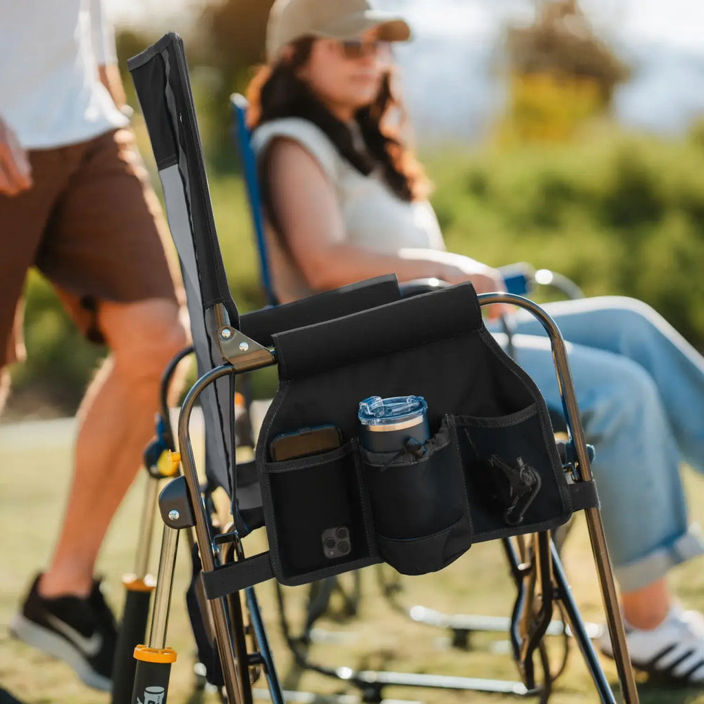 Smooth Motion Stowaway Rocker - Choice 794 - Freestyle Rocker Portable Outdoor Folding Chair Detail