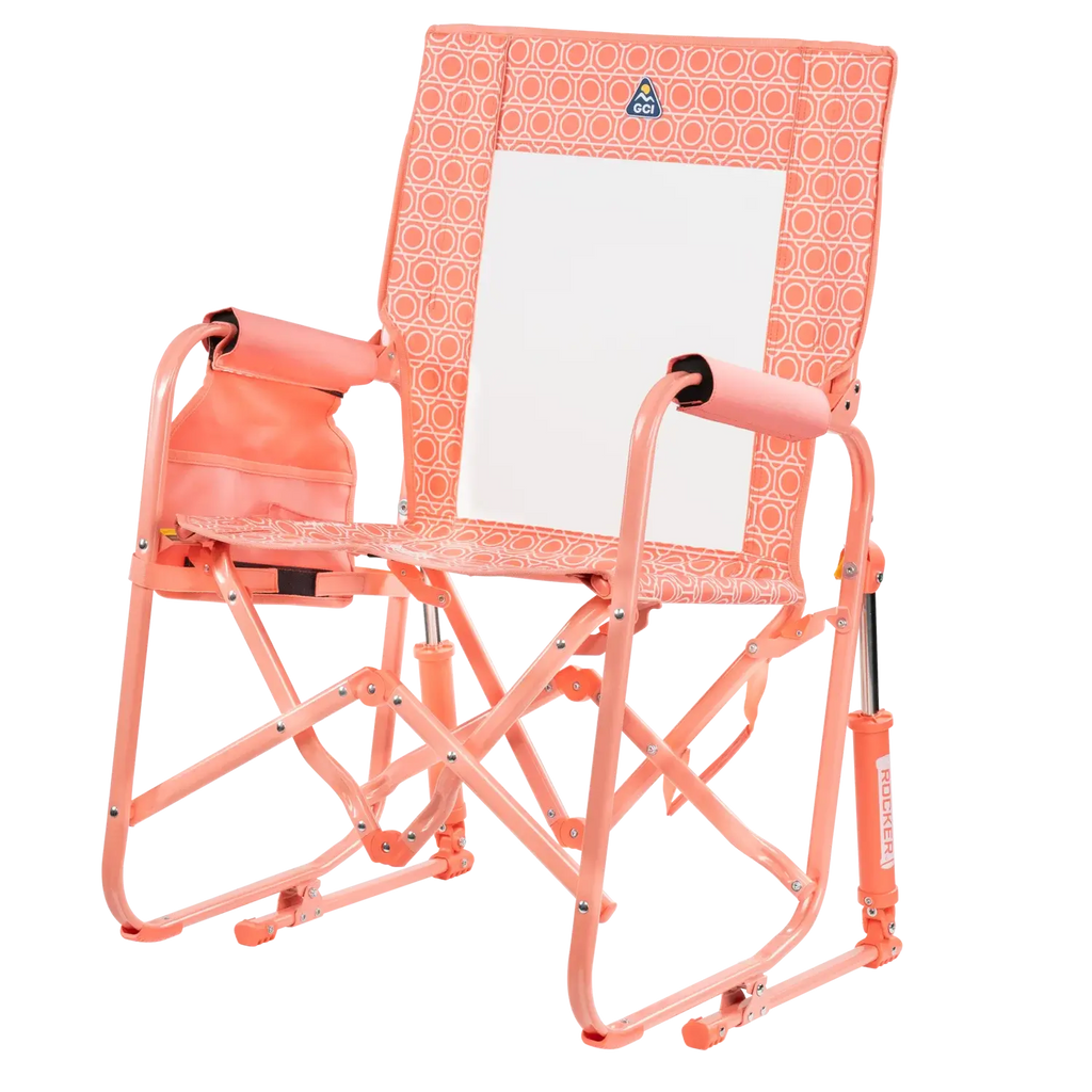 Smooth Motion Stowaway Rocker - Choice 794 - Freestyle Rocker Portable Outdoor Folding Chair Detail