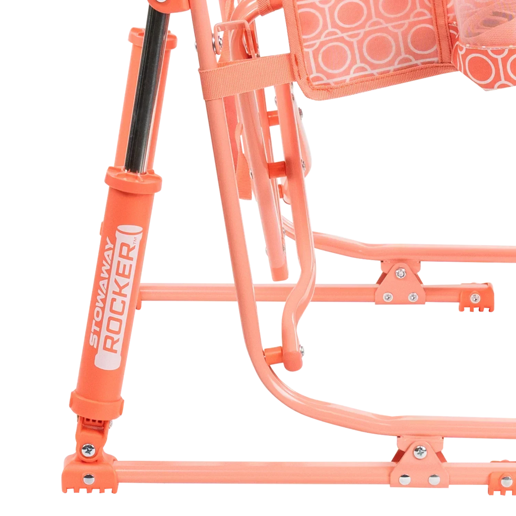 Smooth Motion Stowaway Rocker - Choice 794 - Freestyle Rocker Portable Outdoor Folding Chair Detail